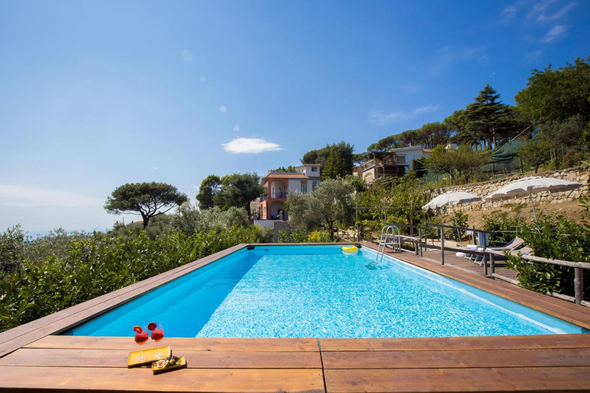 Villa Fedora Sea&Stars Massa Lubrense Exterior foto